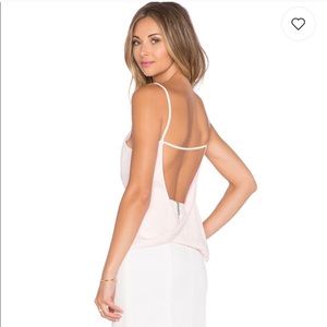 Finders keepers light pink open back